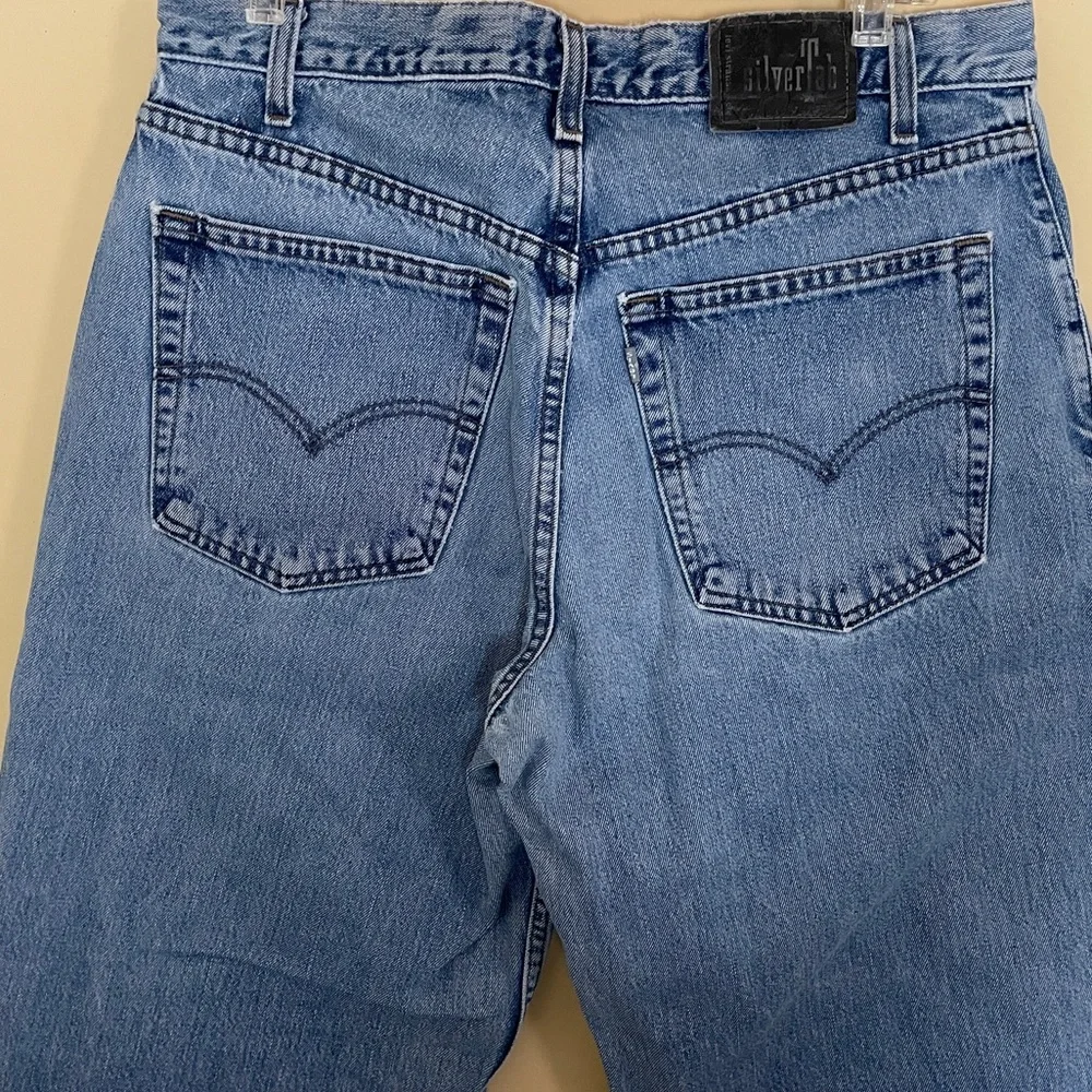 Levi's SilverTab Baggy Jeans Men's 34 x 32 (Actual 32x31) Y2K Vintage Skater